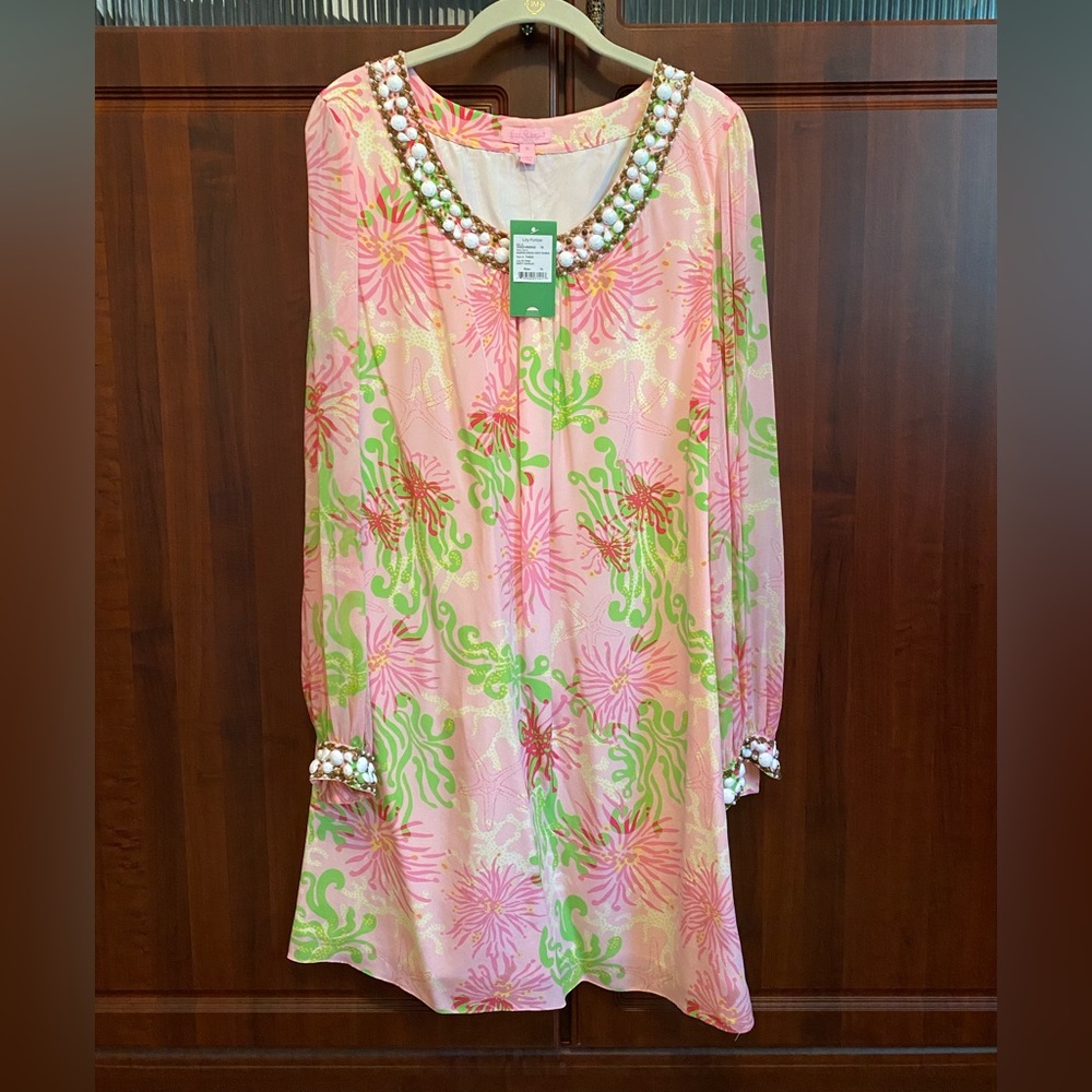 NWT Lilly Pulitzer Silk Shift Dress